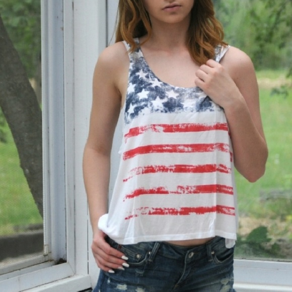 "AMERICA" TANK TOP - Picture 4 of 4